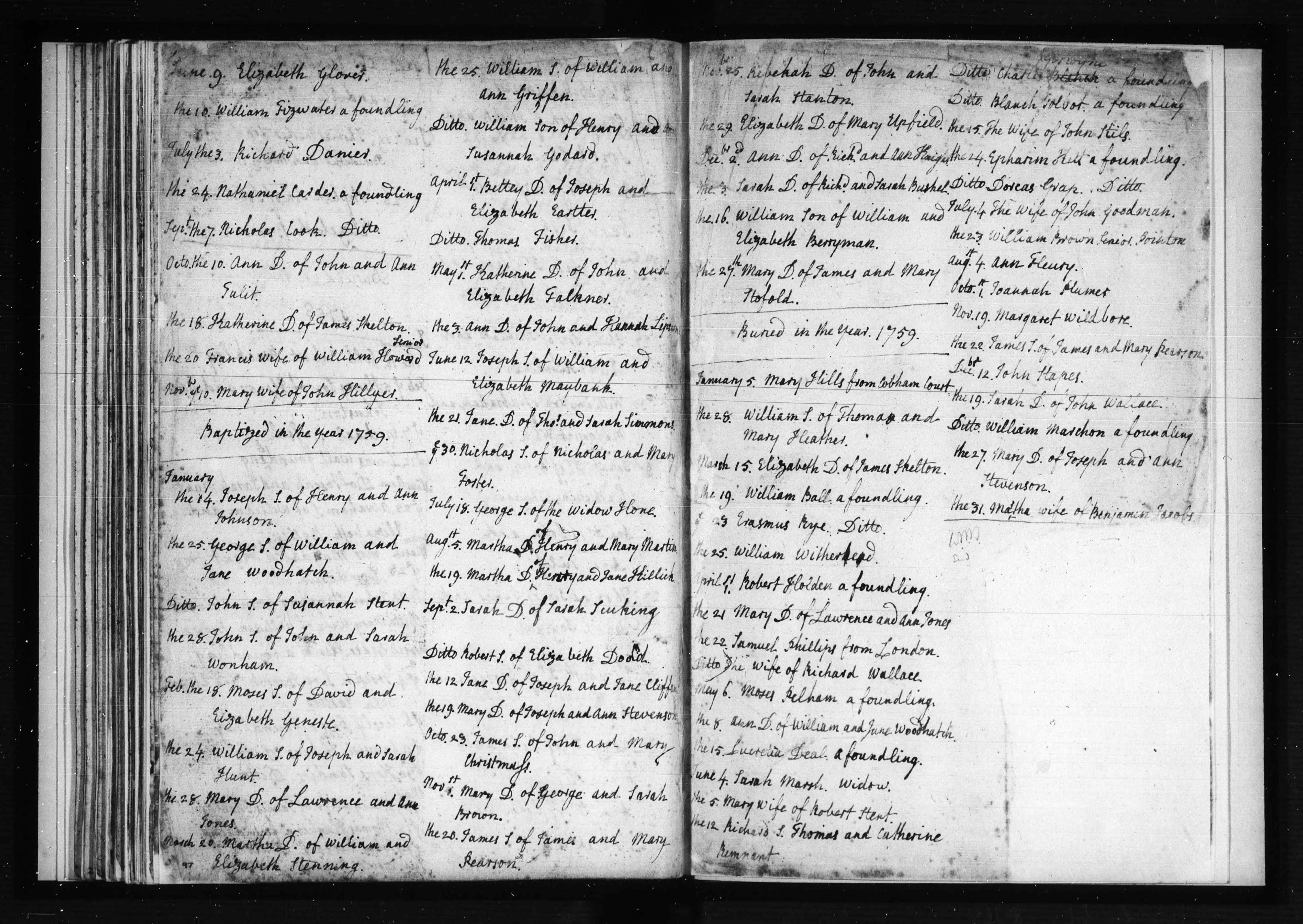 Surrey, England, Church of England Baptisms, Marriages and Burials, 1538-1812